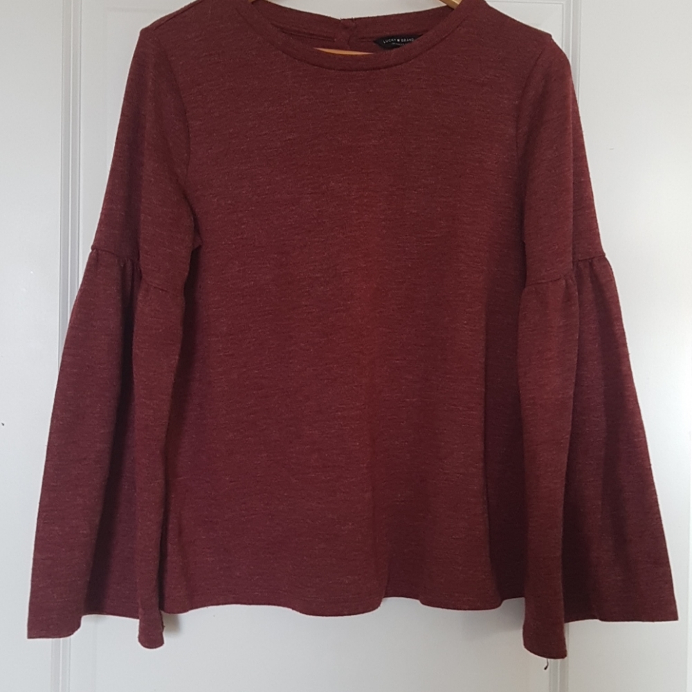 Lucky Brand bell sleeve shirt
